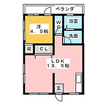 ハイツ青山  ｜ 三重県伊賀市阿保（賃貸アパート1LDK・2階・39.74㎡） その2