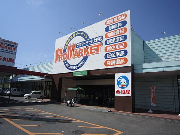画像23:ショッピング施設「プロマーケット上野店まで1400m」