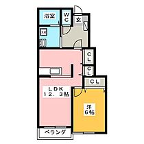 ドリーム37  ｜ 三重県名張市新田（賃貸アパート1LDK・1階・45.72㎡） その2