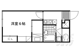 レオパレス氷室 105 ｜ 京都府京都市北区衣笠氷室町（賃貸アパート1K・1階・20.28㎡） その2