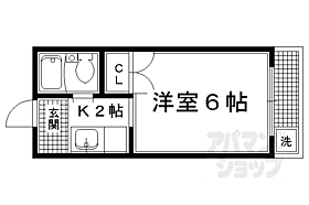 京都府京都市左京区岩倉南河原町（賃貸アパート1K・2階・17.00㎡） その2