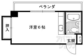 京都府京都市左京区岩倉中大鷺町（賃貸マンション1R・4階・15.00㎡） その2