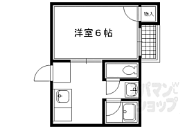 京都府京都市左京区高野西開町（賃貸マンション1K・4階・24.00㎡） その2