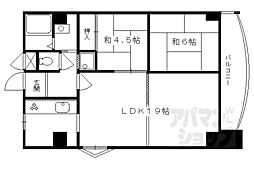 ヴォール・ヴォラン 2LDKの間取図画像