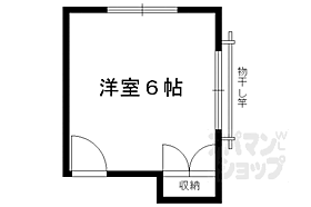 神山荘 8 ｜ 京都府京都市北区上賀茂二軒家町（賃貸アパート1R・2階・11.00㎡） その2