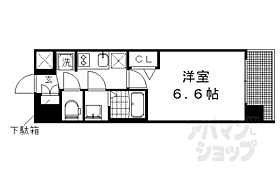 京都府京都市上京区出水通千本東入尼ケ崎横町（賃貸マンション1K・2階・22.62㎡） その2