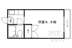 とみやグリーンレジデンス 1Kの間取図画像