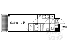 京都府京都市左京区一乗寺東杉ノ宮町（賃貸マンション1K・3階・25.81㎡） その2