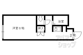 京都府京都市左京区一乗寺花ノ木町（賃貸アパート1K・1階・19.87㎡） その2