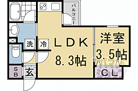 京都府京都市上京区中筋通浄福寺東入菱屋町（賃貸マンション1LDK・4階・28.93㎡） その2