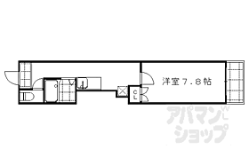 京都府京都市上京区千本通一条上る泰童片原町（賃貸マンション1K・4階・22.89㎡） その2