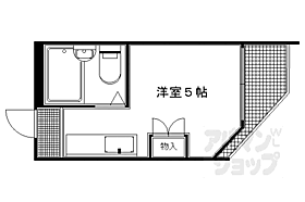 京都府京都市上京区南伊勢屋町（賃貸マンション1K・5階・15.00㎡） その2