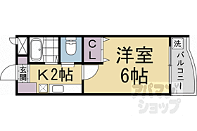 京都府京都市上京区堀川通一条下ル福大明神町（賃貸マンション1K・5階・17.00㎡） その2