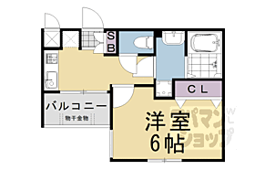 京都府京都市中京区壬生賀陽御所町（賃貸マンション1K・3階・24.18㎡） その2