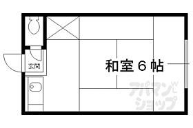 京都府京都市左京区岡崎西福ノ川町（賃貸アパート1R・1階・15.00㎡） その2