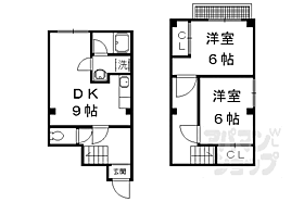 ハイツバルコ 101A ｜ 京都府京都市北区紫野上築山町（賃貸マンション2LDK・1階・35.00㎡） その2