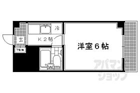 京都府京都市左京区田中下柳町（賃貸マンション1K・4階・16.00㎡） その2