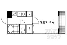 京都府京都市上京区千本通一条上る泰童片原町（賃貸マンション1K・3階・20.80㎡） その2