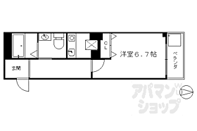 ＧＲＡＮＤ　ＦＩＲＳＴ鞍馬口 203 ｜ 京都府京都市北区鞍馬口通寺町東入2丁目鞍馬口町（賃貸マンション1K・2階・21.66㎡） その2