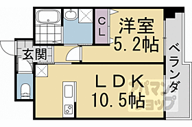 京都府京都市左京区一乗寺地蔵本町（賃貸マンション1LDK・2階・40.22㎡） その2