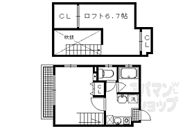 京都府京都市左京区東丸太町（賃貸マンション1K・5階・34.81㎡） その2