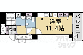 京都府京都市上京区仁和寺街道六軒町西入四番町（賃貸マンション1R・6階・37.62㎡） その2