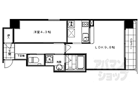 京都府京都市中京区堀川通姉小路下る樽屋町（賃貸マンション1LDK・2階・35.82㎡） その2