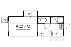 京都府京都市左京区聖護院蓮華蔵町（賃貸アパート1K・1階・20.00㎡） その2