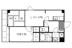 京都府京都市中京区油小路通御池上ル押油小路町（賃貸マンション2LDK・3階・40.00㎡） その2