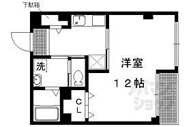 京都府京都市左京区下鴨高木町（賃貸マンション1K・2階・33.00㎡） その2