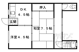 間取図画像 2DK
