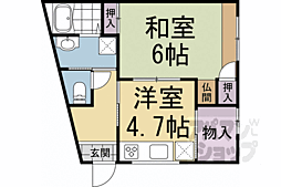 小山中溝町14−10貸家