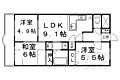 パラドール北山3階5.9万円