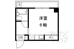 ハイツ藤林 ワンルームの間取図画像
