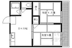 間取図画像 2DK