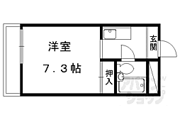 ハイツ協栄 1Kの間取図画像