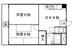 間取図画像 2DK
