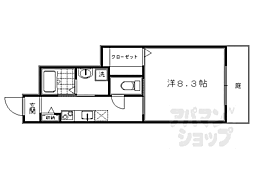 京福電気鉄道北野線 北野白梅町駅 徒歩7分
