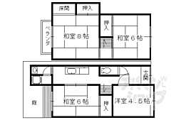 西賀茂大栗町貸家
