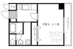 エクセレント・ビュー・かも川 3階