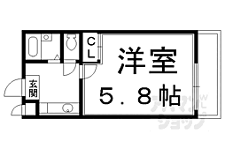 足立ハイツ北大路 4階/402