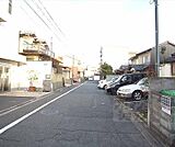 前面道路です。