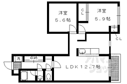 京阪本線 神宮丸太町駅 徒歩9分 2階/-