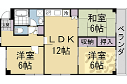 メゾンミソノ 3LDKの間取図画像