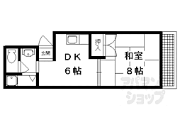 サンライズ紫野 1階/C-102