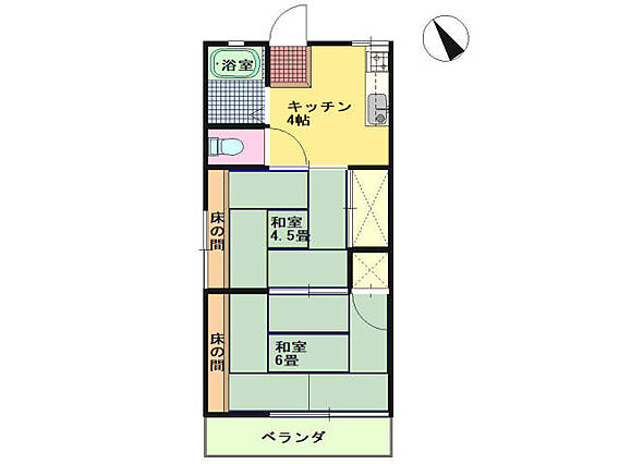 間取（２Ｋタイ...