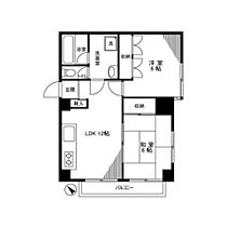 東京都台東区蔵前４丁目（賃貸マンション2LDK・3階・53.70㎡） その2