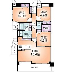 間取図画像 3LDK