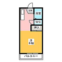 カーサ栗真  ｜ 三重県津市栗真町屋町（賃貸アパート1K・2階・25.92㎡） その2