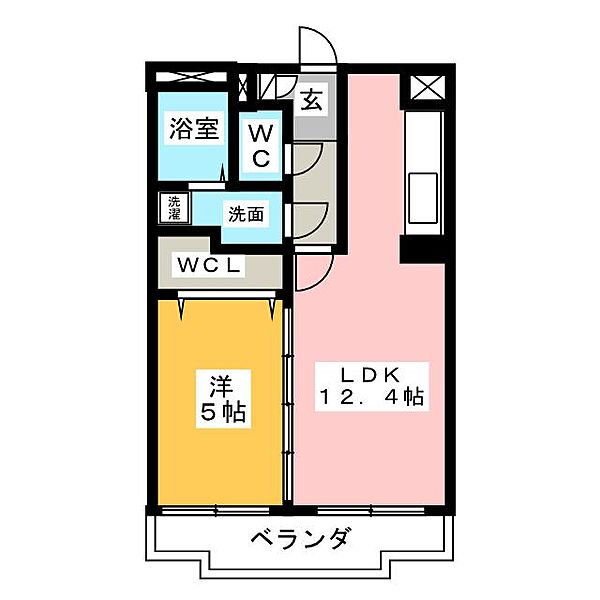 プランドール ｜三重県津市白塚町(賃貸マンション1LDK・3階・42.35㎡)の写真 その2